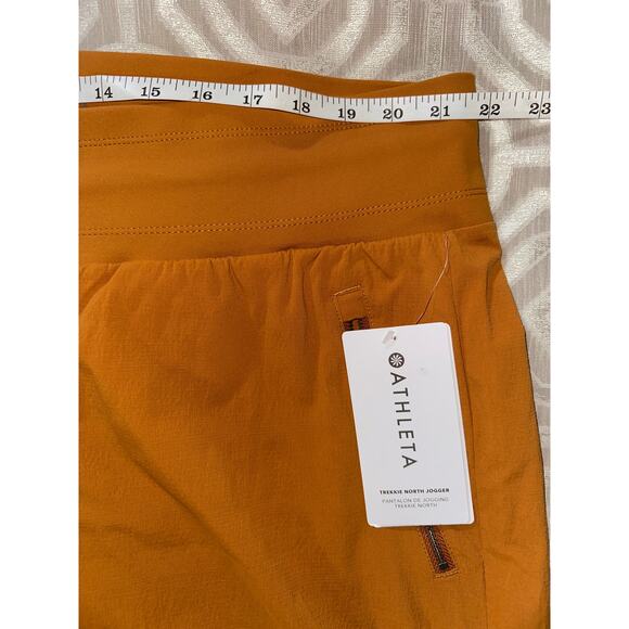 Athleta Trekkie North Jogger Pants Plus Size 22 PullOn Brown Stretch - Picture 2 of 7